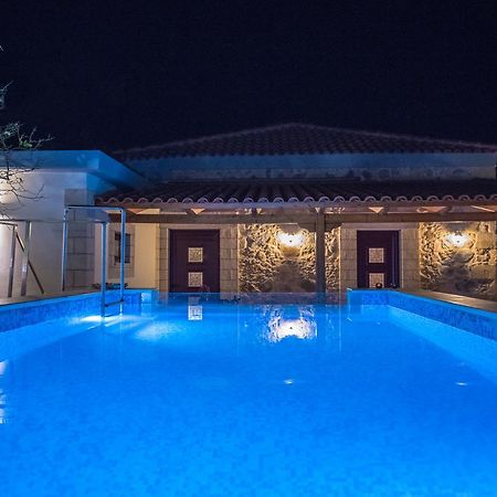 Private Sapphiros Villa Kíssamos Esterno foto